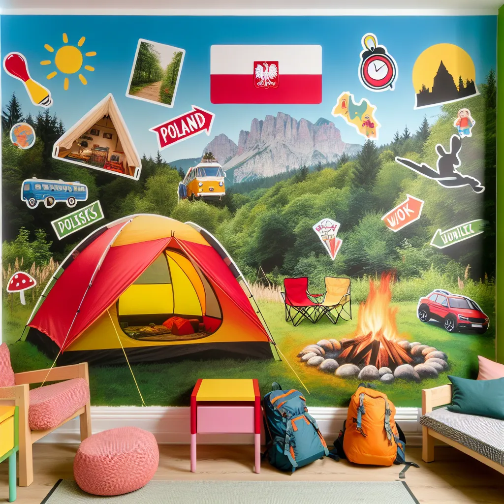 Odkrywaj polskie atrakcje: Campingi, namioty i fototapeta dla dzieci w podróży